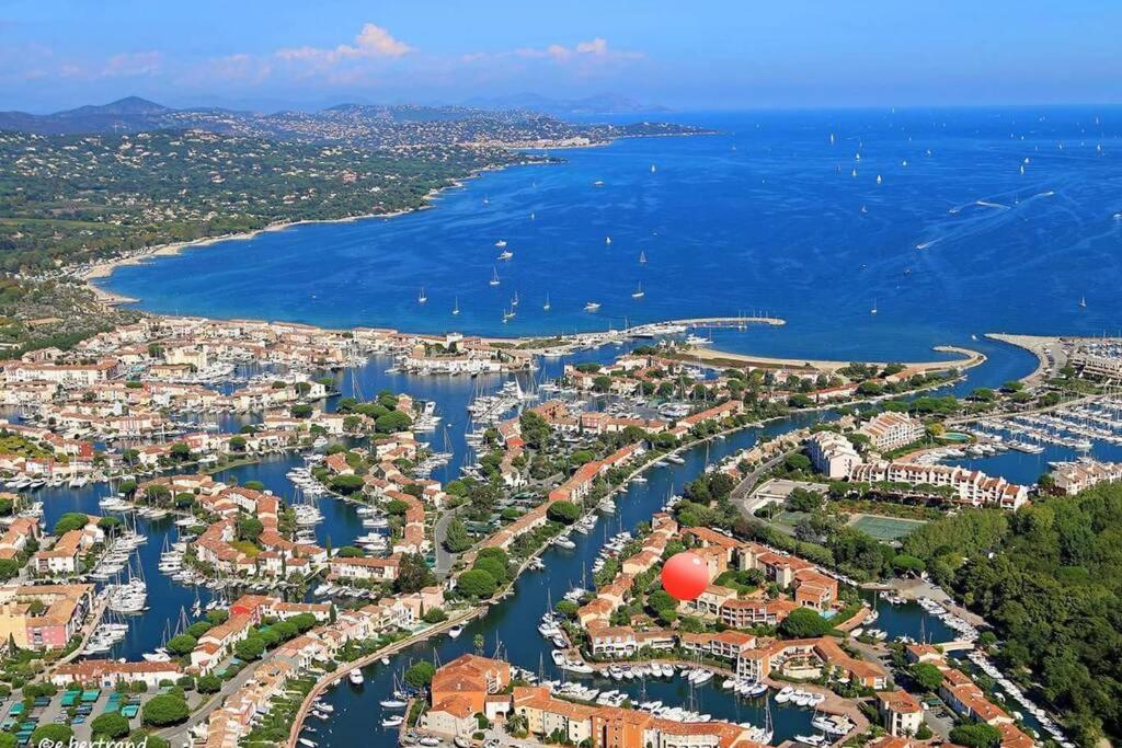 2 Bedrooms, 15 Min Walk To Beach, Ac, Pool & Fiber Internet In A Quiet, Private Gated Domain 5Kms To St Tropez Cogolin Exterior foto