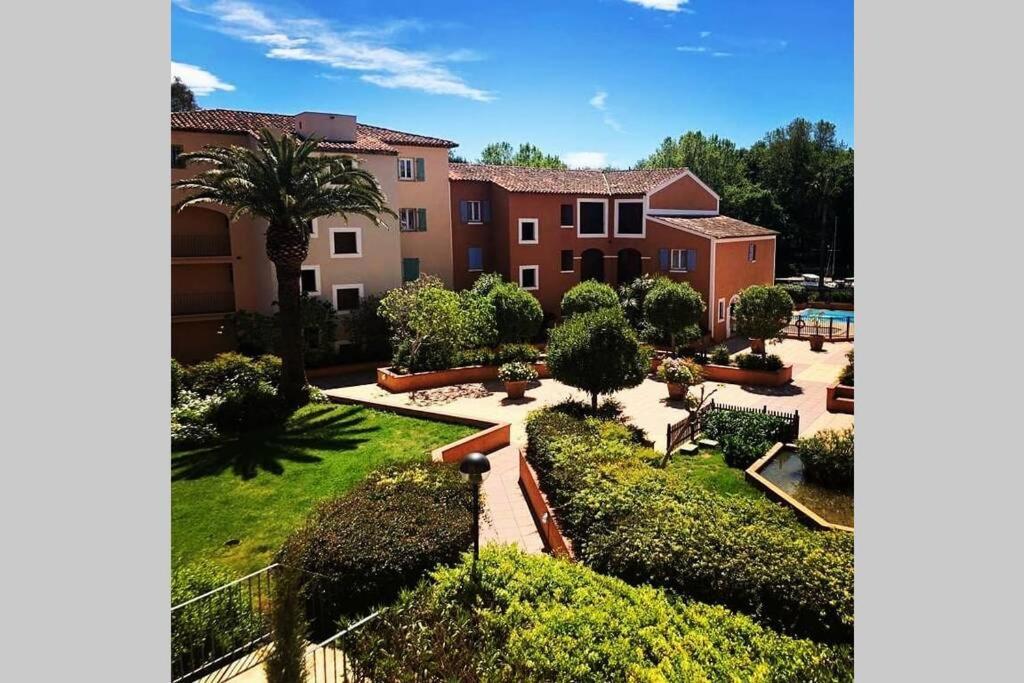 2 Bedrooms, 15 Min Walk To Beach, Ac, Pool & Fiber Internet In A Quiet, Private Gated Domain 5Kms To St Tropez Cogolin Exterior foto
