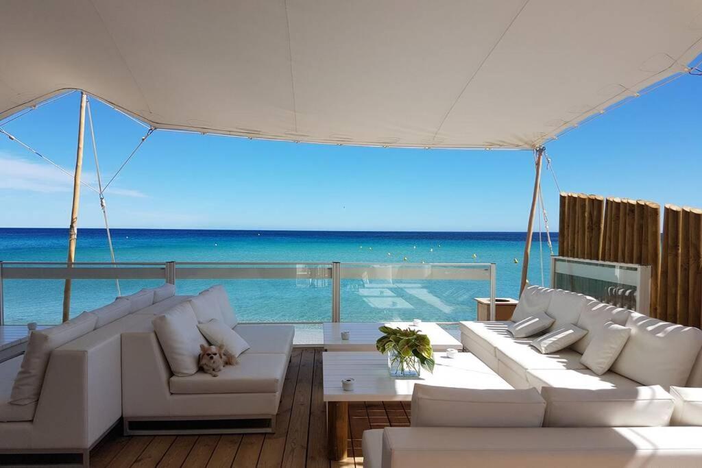 2 Bedrooms, 15 Min Walk To Beach, Ac, Pool & Fiber Internet In A Quiet, Private Gated Domain 5Kms To St Tropez Cogolin Exterior foto